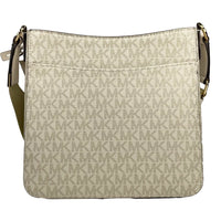 Michael Kors Jet Set Small Messenger Crossbody Bag Pale Gold