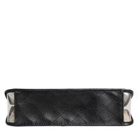 Chanel Black with gold Sand By The Sea" Flap Bag Black Leather Plastic 27 Classic Coco Bag