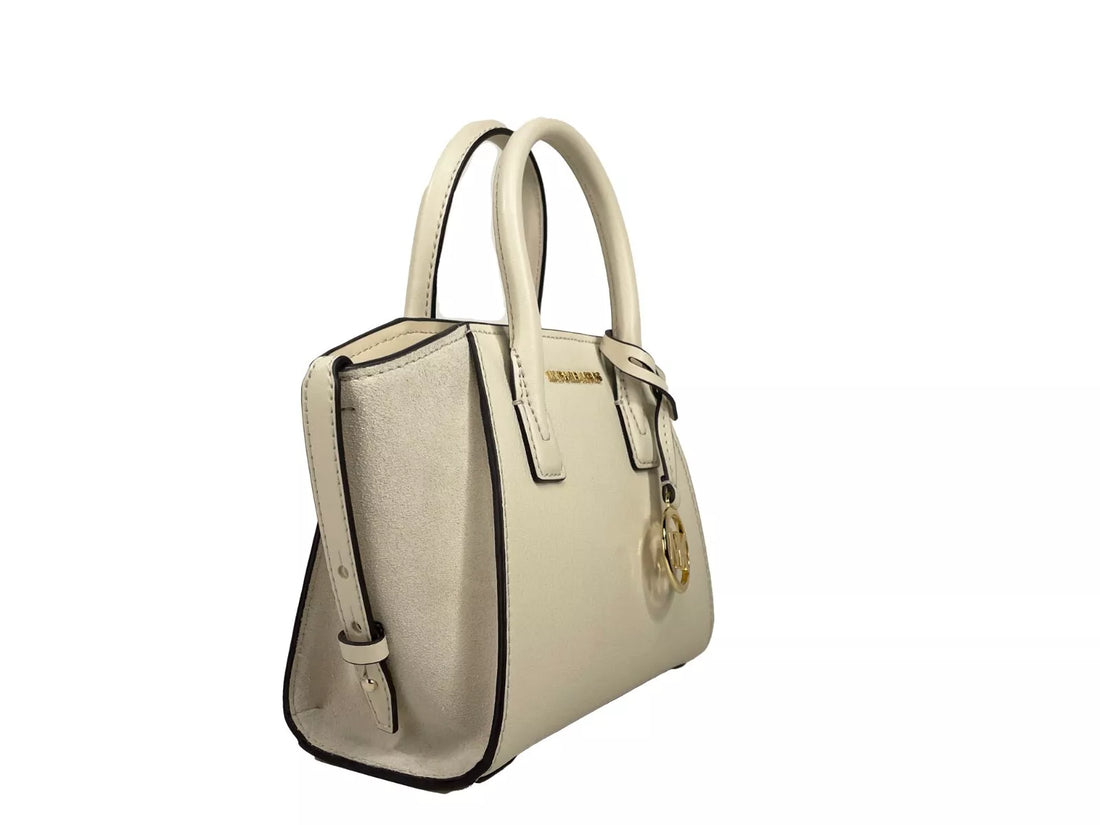 Michael Kors Avril XS Cream Satchel Crossbody Bag Purse