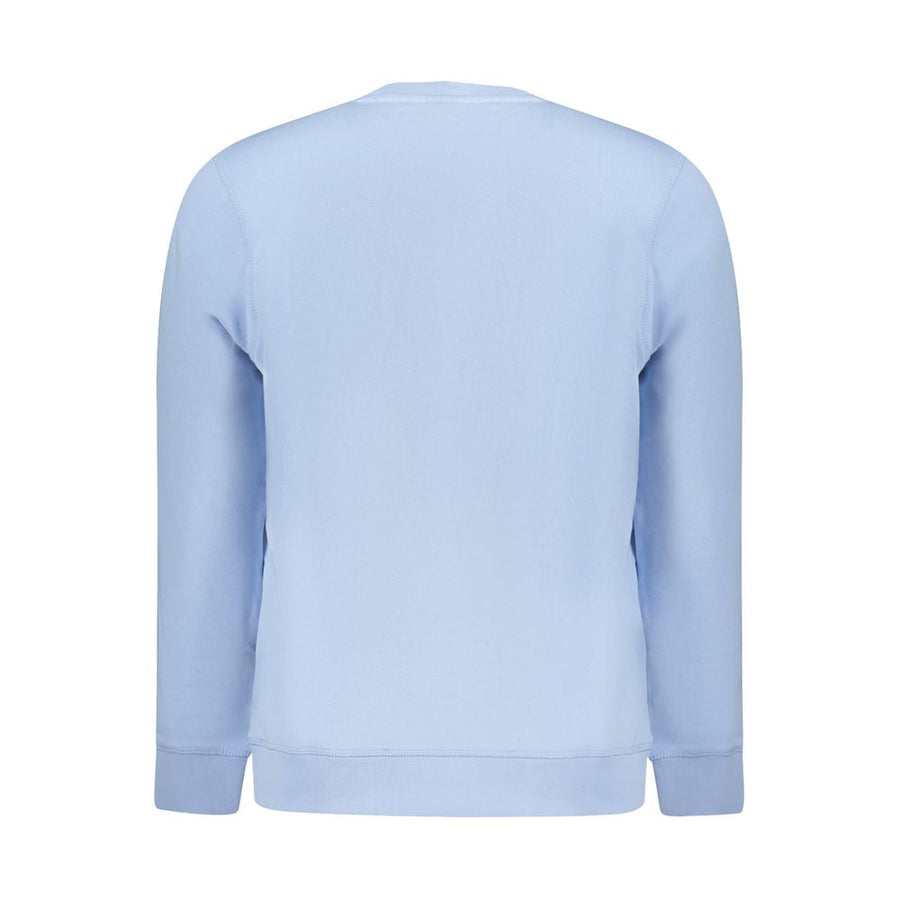 Hugo Boss Light Blue Cotton Men Sweater