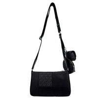 Michael Kors Crossbody Tech Attachment Bag Purse Black