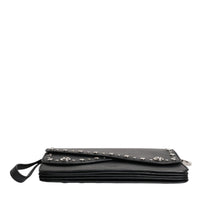 Dolce & Gabbana Black Small Leather Studded Shoulder Crossbody Bag