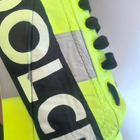 Dolce & Gabbana Neon Green Logo Tape Low Top Sneakers Shoes