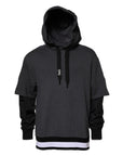 Dolce & Gabbana Melange Gray Cotton Hooded Sweatshirt Sweater