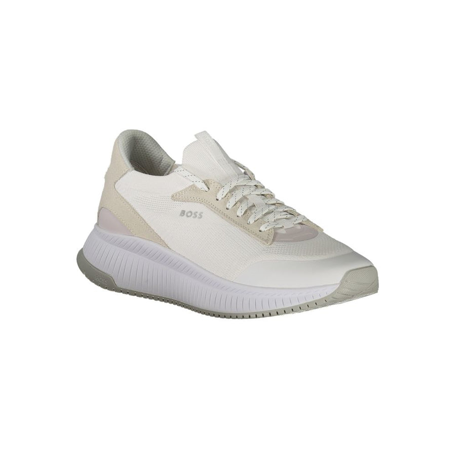 Hugo Boss White Polyethylene Men Sneaker