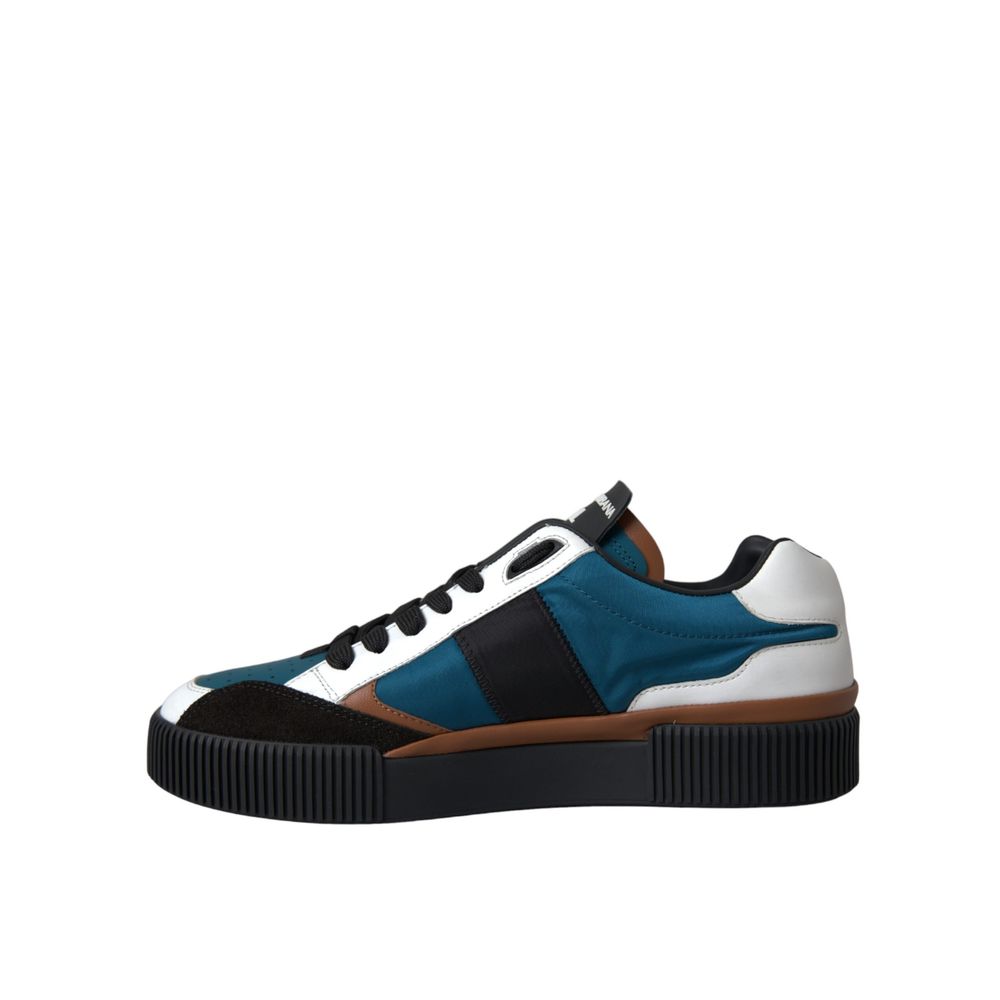 Dolce & Gabbana Multicolor Calf Leather Sneaker