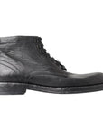 Dolce & Gabbana Black Leather Boot