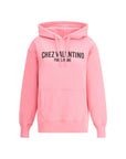 Valentino Logo Cotton Hoodie
