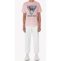 Casablanca Pink Cotton T-Shirt