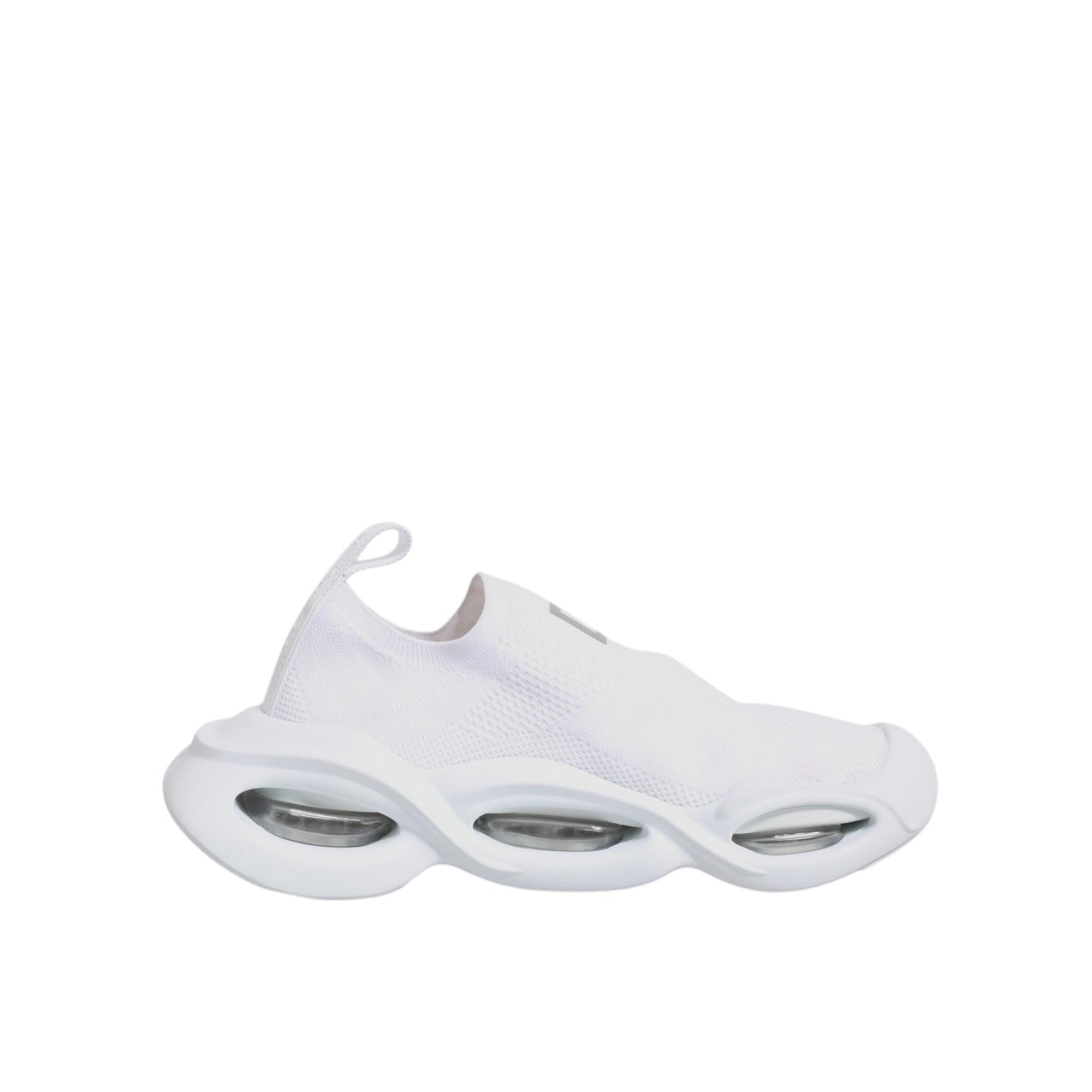 Dolce &amp; Gabbana White Slip On Wave Low Top Sneakers Shoes