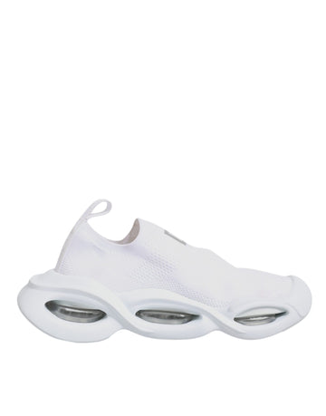 Dolce & Gabbana White Slip On Wave Low Top Sneakers Shoes