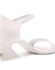 Dolce & Gabbana White Calfskin Women Pump