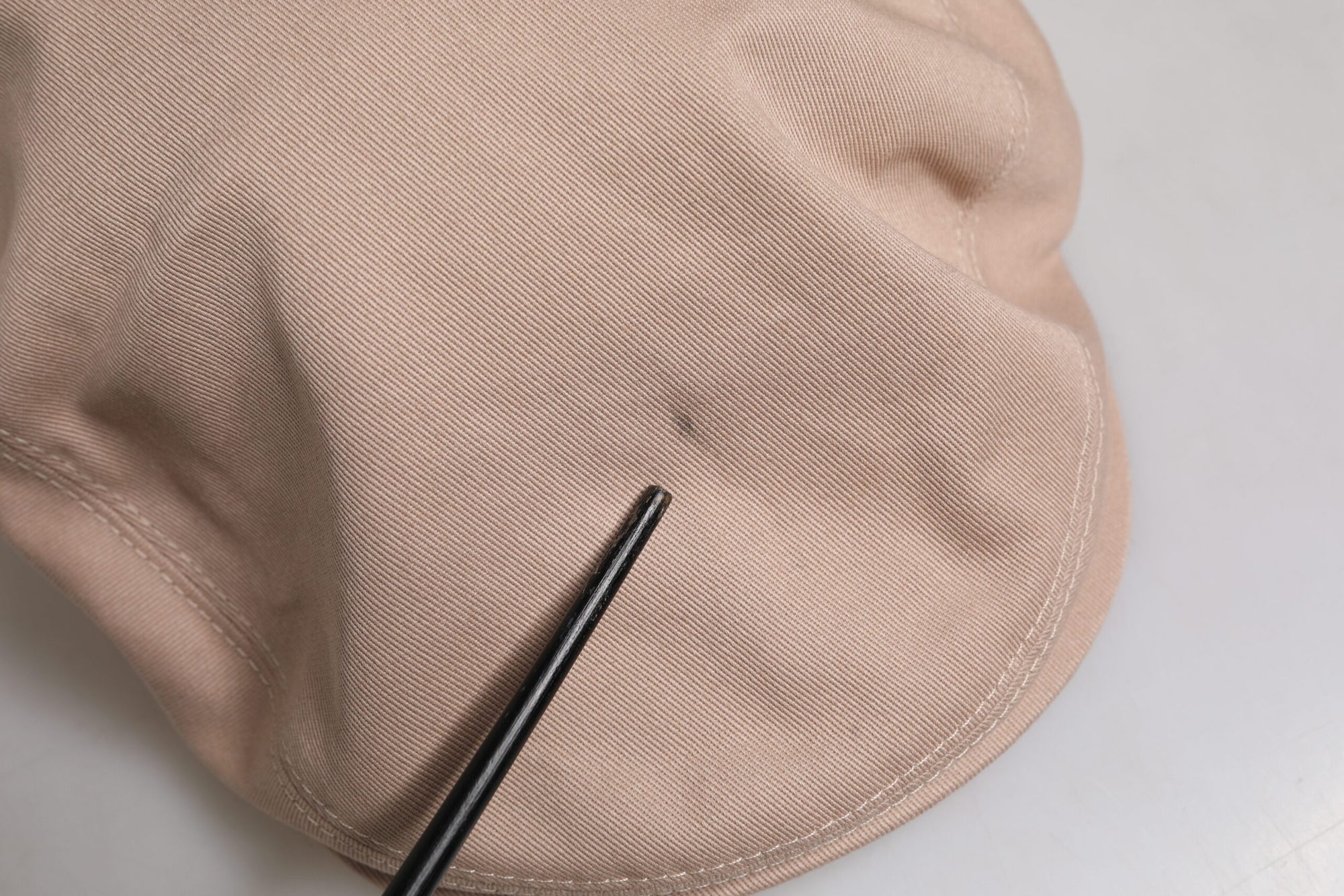 Dolce &amp; Gabbana Beige Cotton Newsboy Capello Cabbie Hat