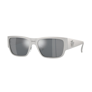 Versace Gray Acetate Sunglasses