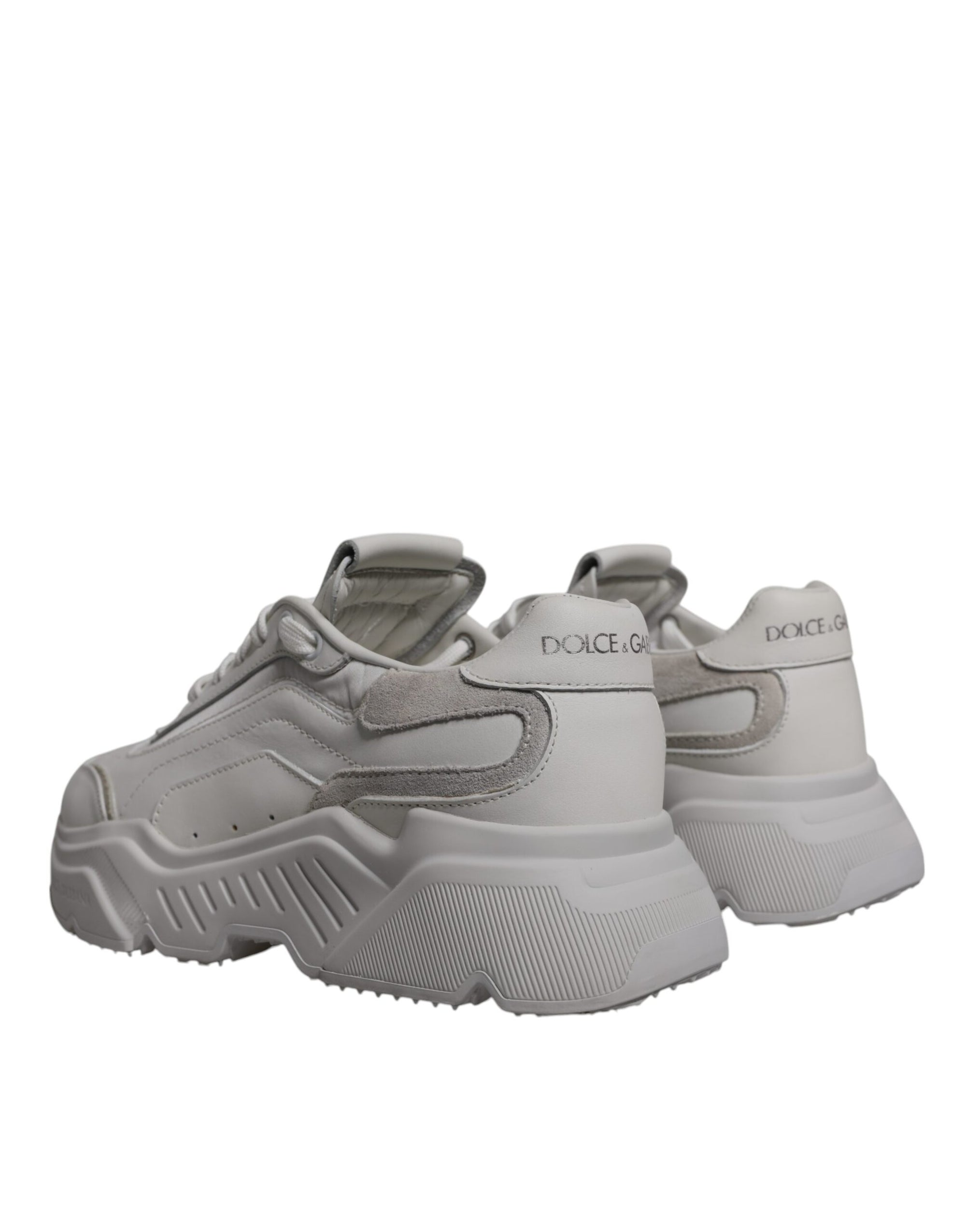 Dolce &amp; Gabbana White Daymaster Low Top Sneakers Shoes