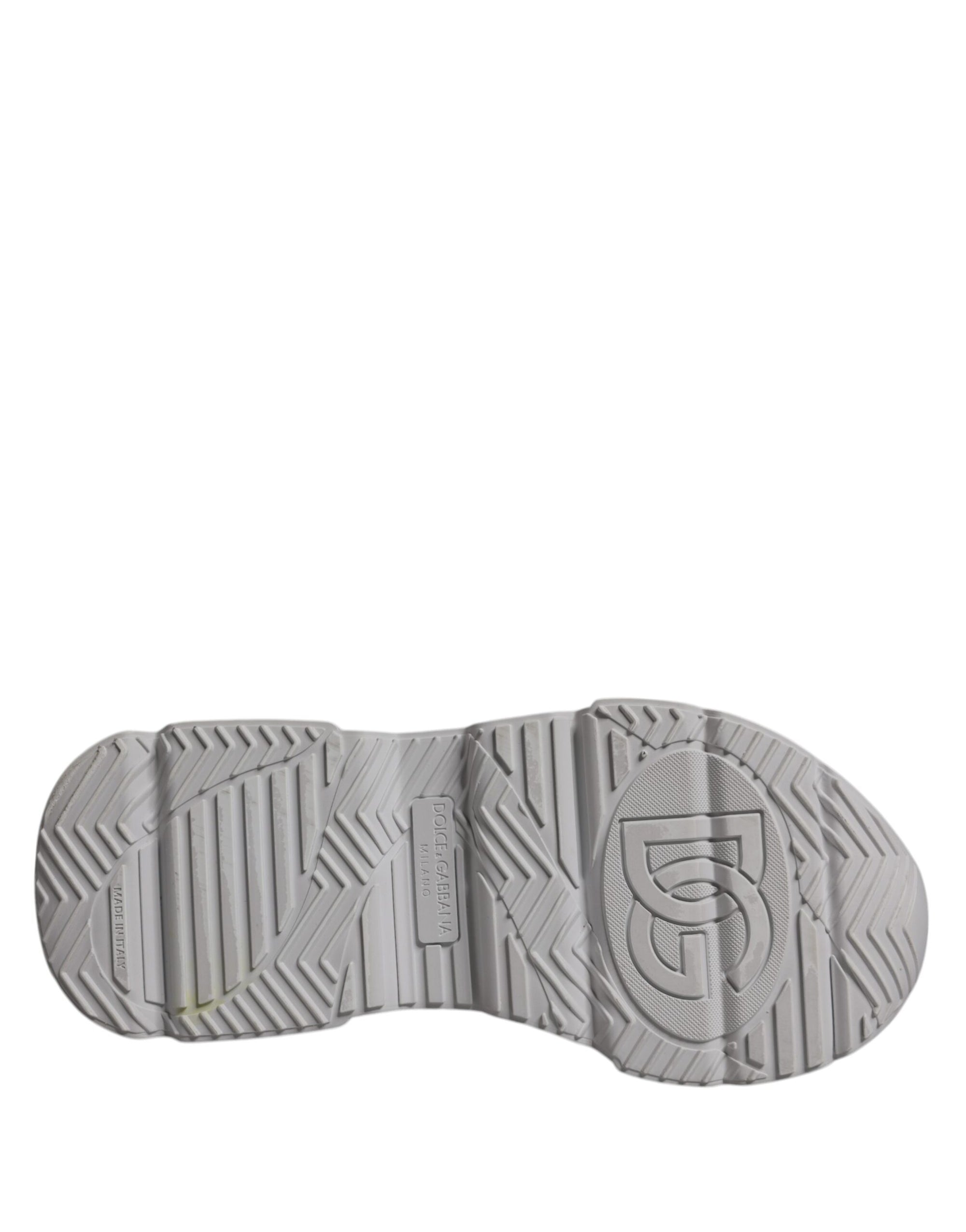 Dolce &amp; Gabbana White Daymaster Low Top Sneakers Shoes