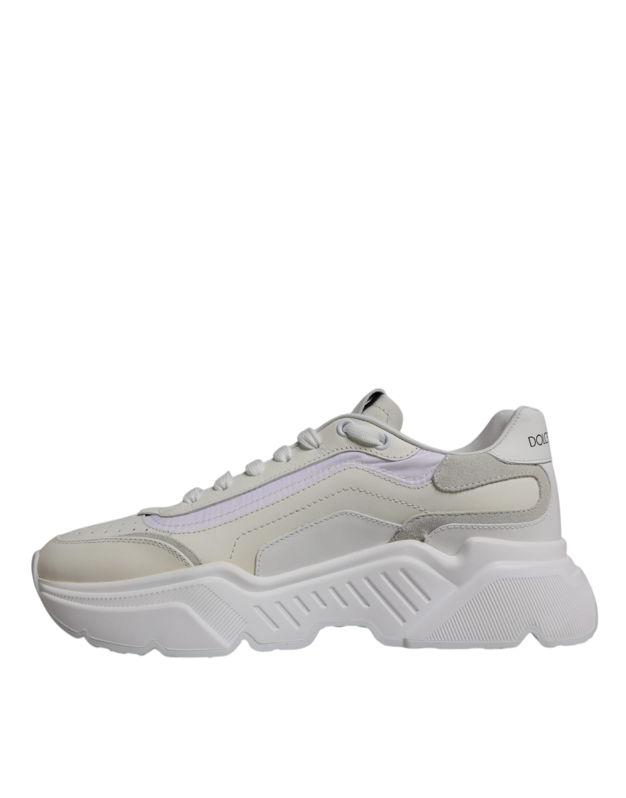 Dolce &amp; Gabbana White Daymaster Low Top Sneakers Shoes