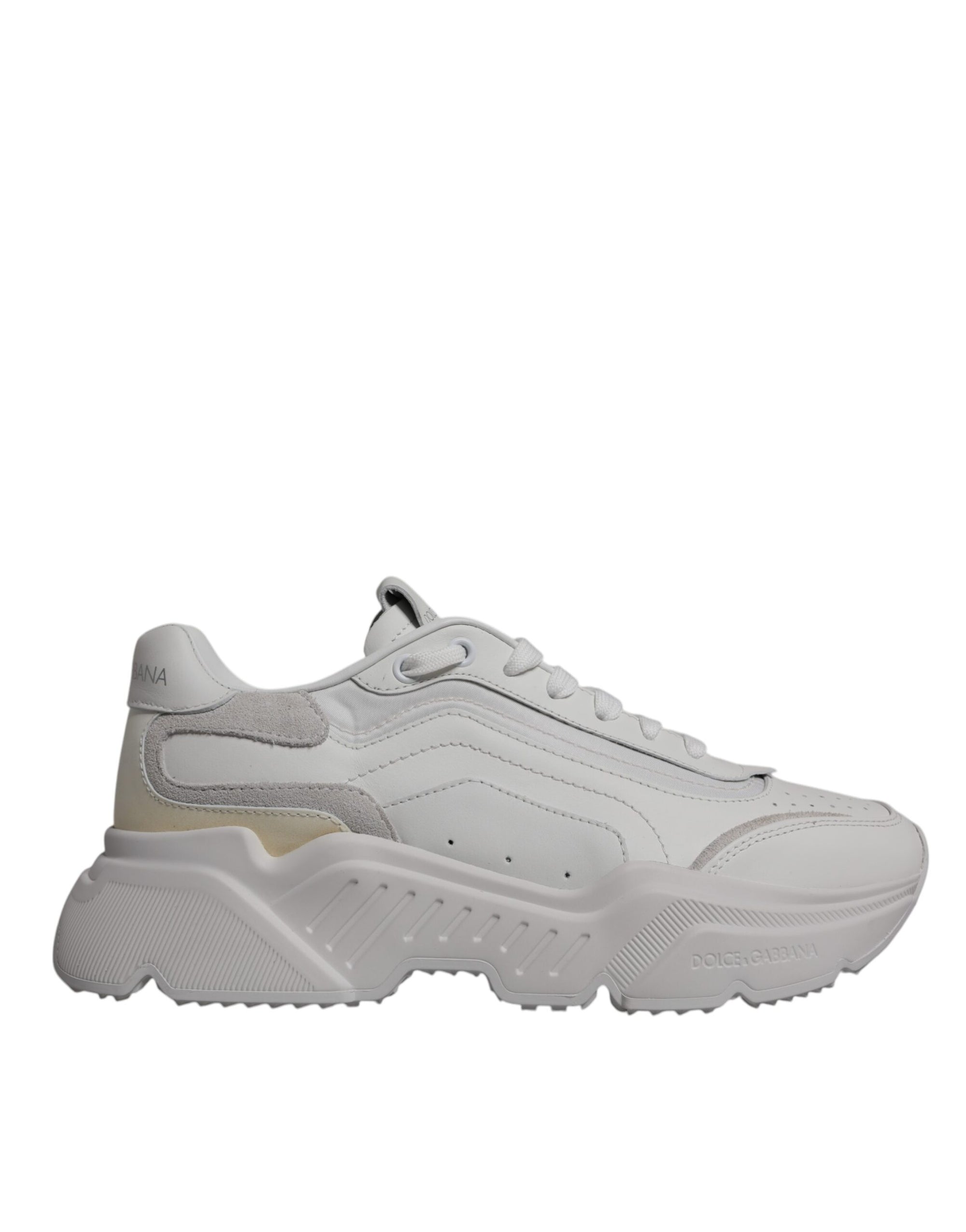 Dolce &amp; Gabbana White Daymaster Low Top Sneakers Shoes