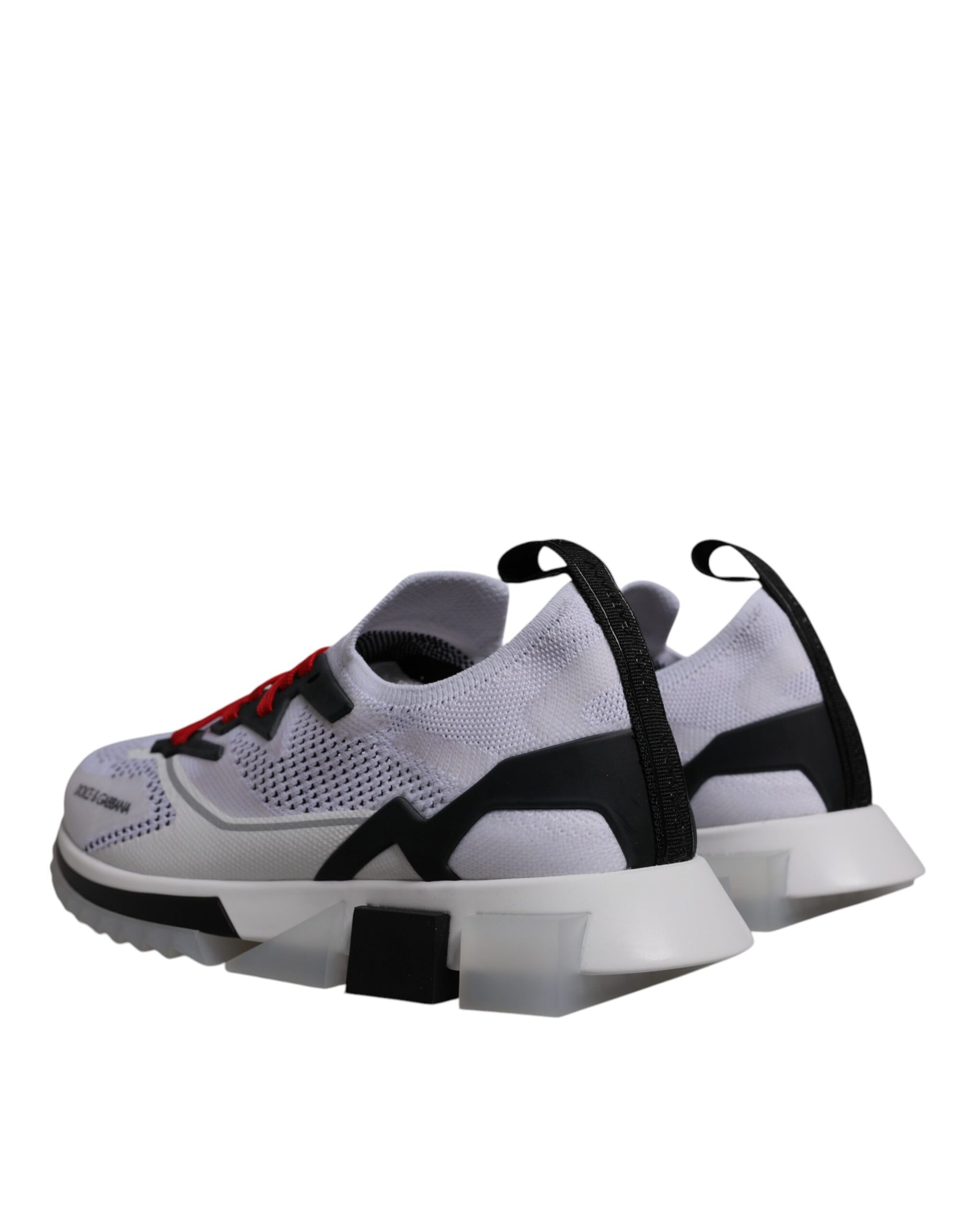 Dolce &amp; Gabbana White SORRENTO Sport Stretch Sneakers Shoes