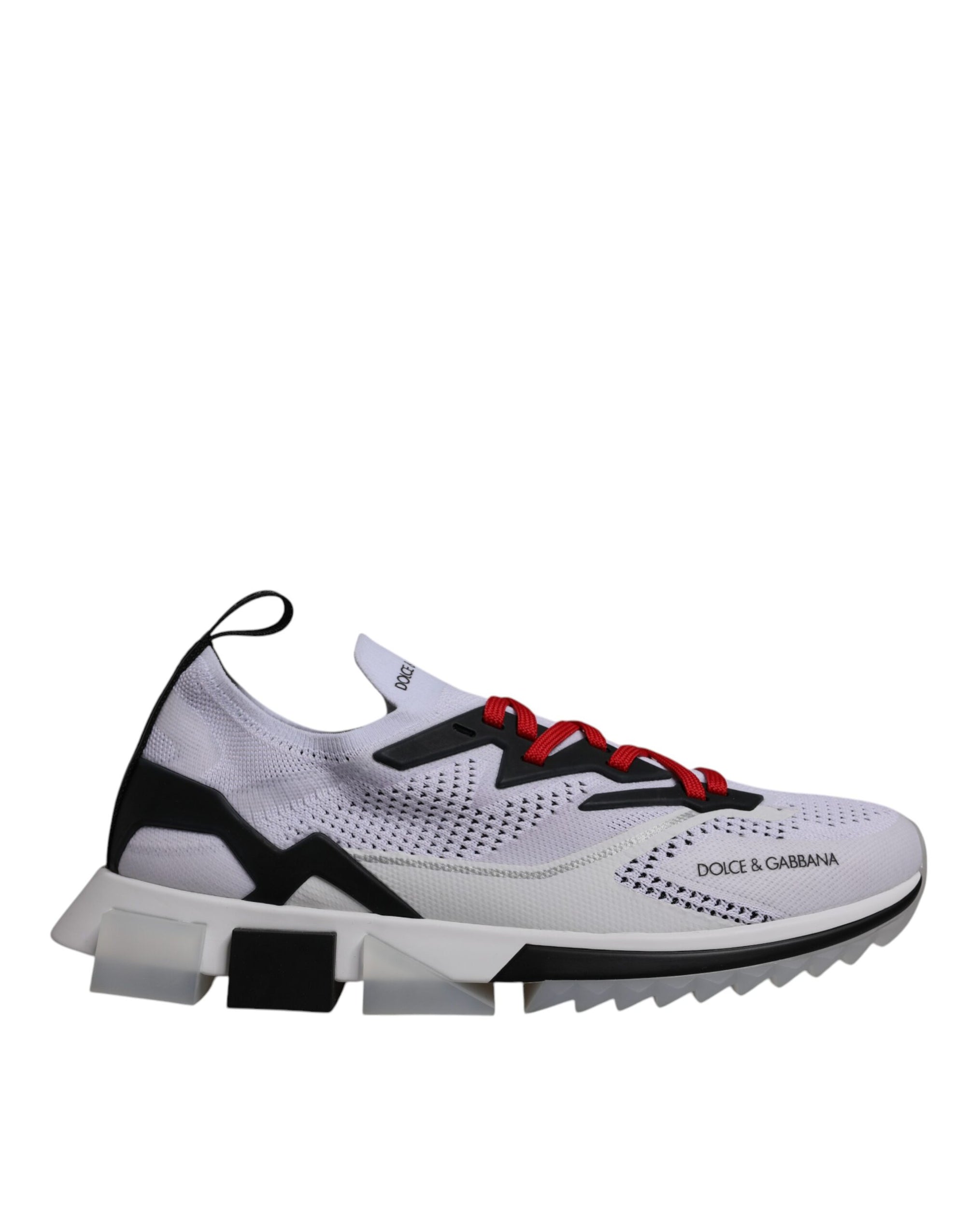 Dolce &amp; Gabbana White SORRENTO Sport Stretch Sneakers Shoes
