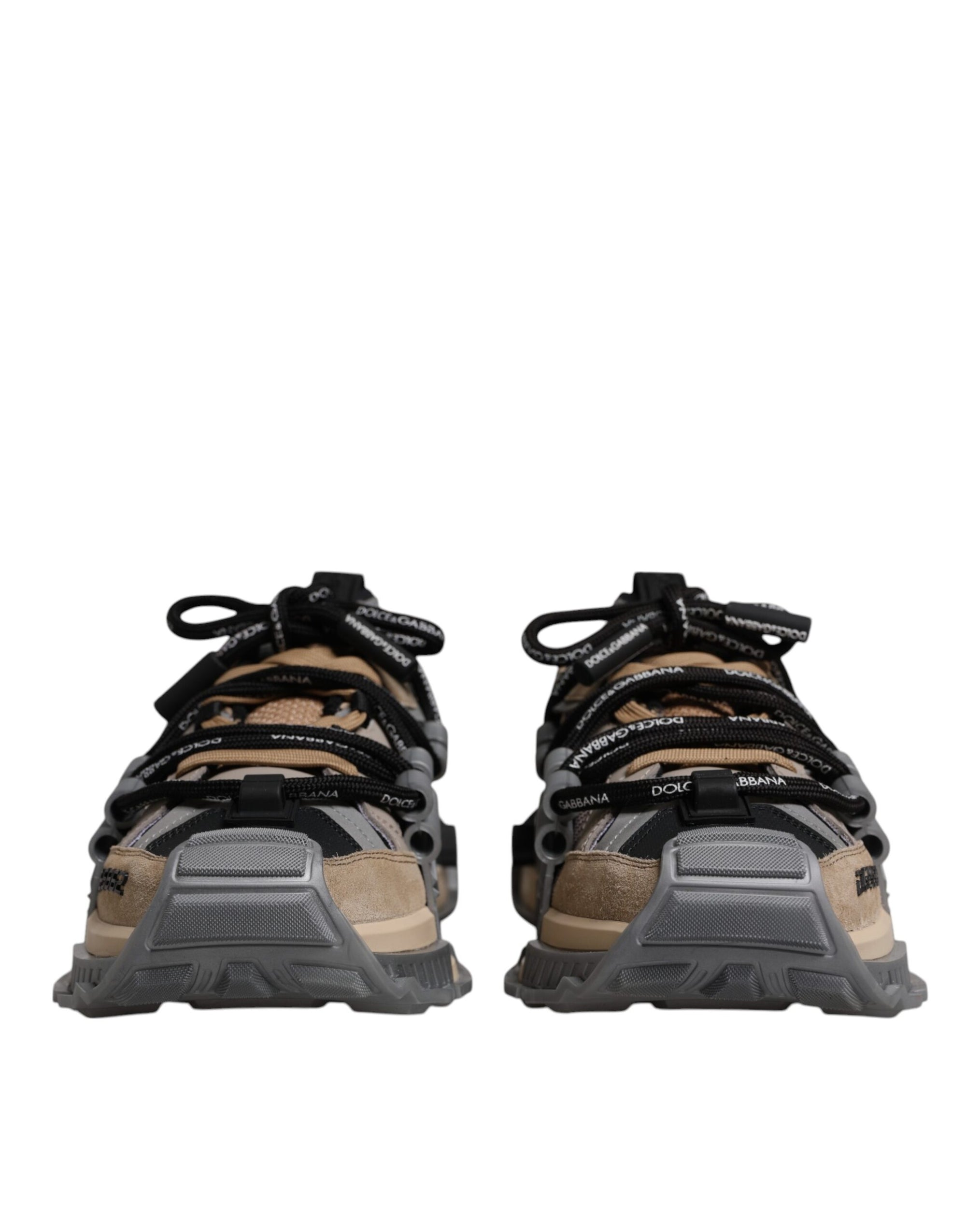 Dolce &amp; Gabbana Multicolor Low Top Space Men Sneakers Shoes