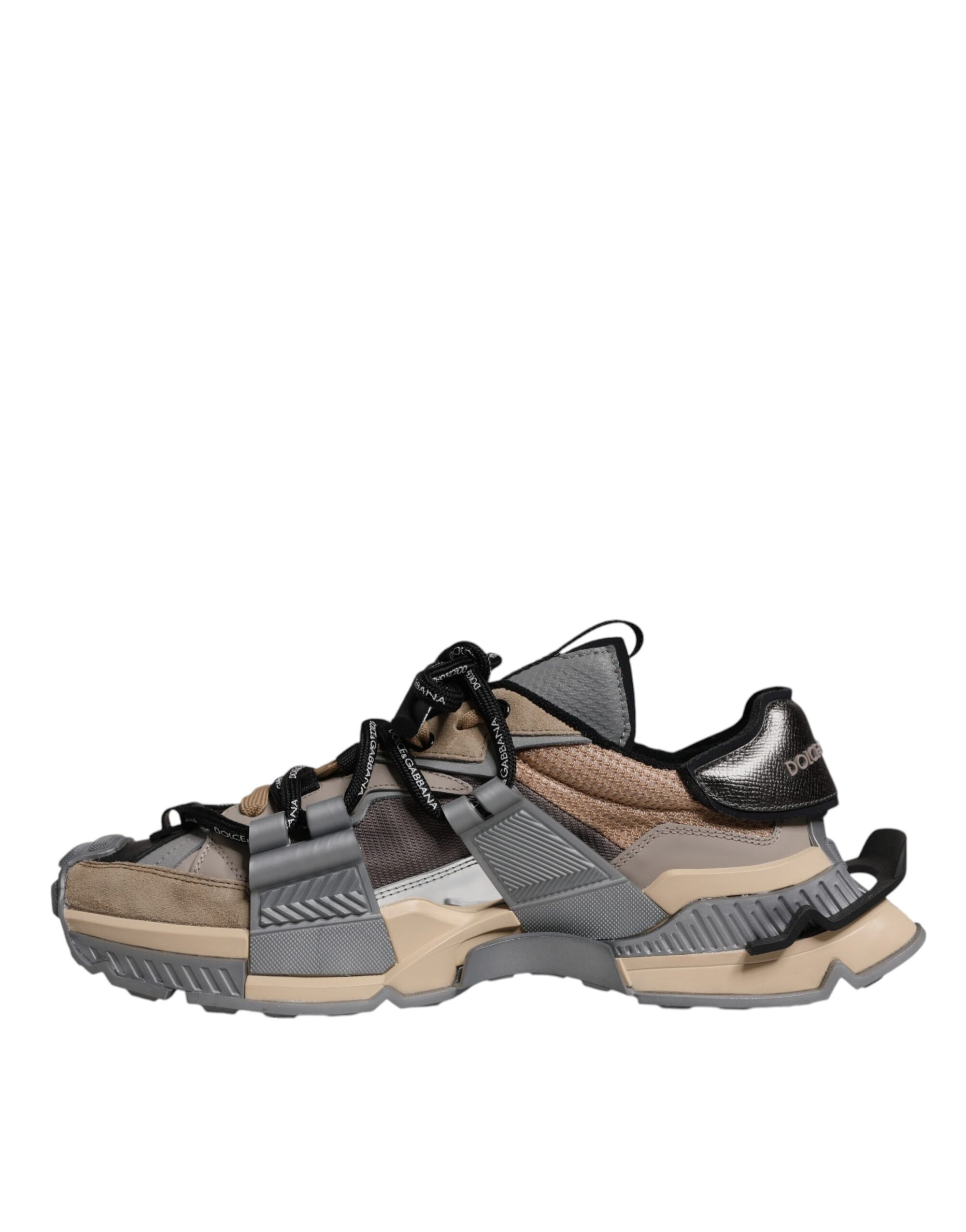 Dolce &amp; Gabbana Multicolor Low Top Space Men Sneakers Shoes