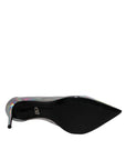Dolce & Gabbana Multicolor Iridescent Pointed Toe Pumps Shoes