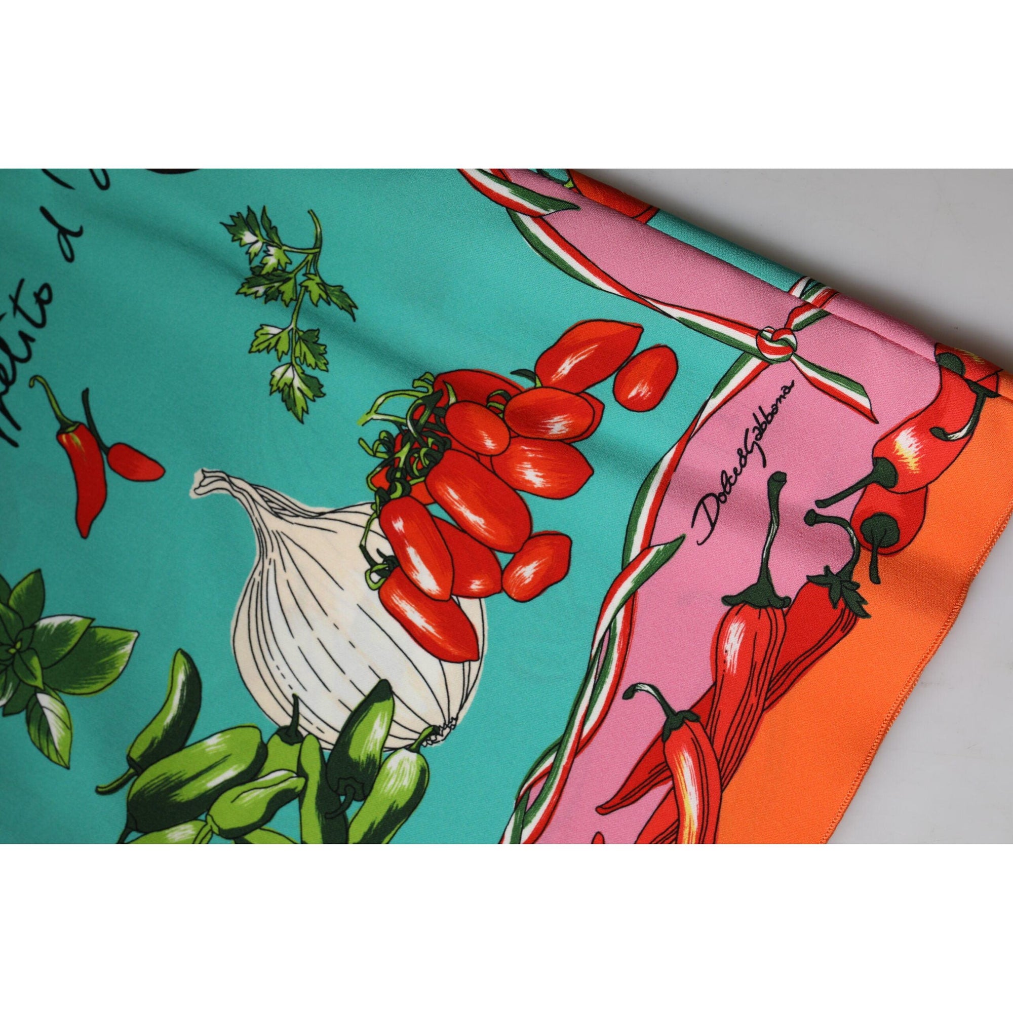 Dolce &amp; Gabbana Multicolor Floral Silk Sleeveless Tank Top