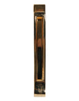 Dolce & Gabbana Gold Tone Brass Crystal Branded Accessory Tie Clip Bar