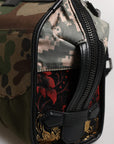 Dolce & Gabbana Multicolor Camouflage Patchwork Crossbody Bag
