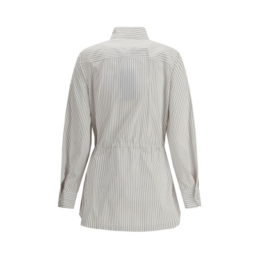 Fendi Striped Shirt Jacket