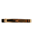 Dolce & Gabbana Gold Tone Brass Logo Branded Tie Clip Bar