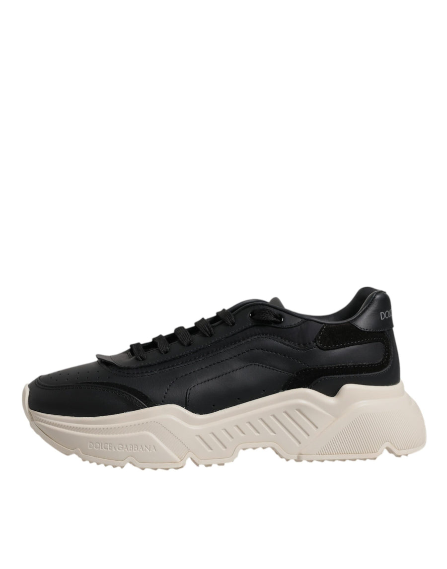 Dolce & Gabbana Black White Daymaster Low Top Sneakers Shoes