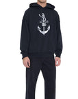 Dolce & Gabbana Blue Cotton Sweater