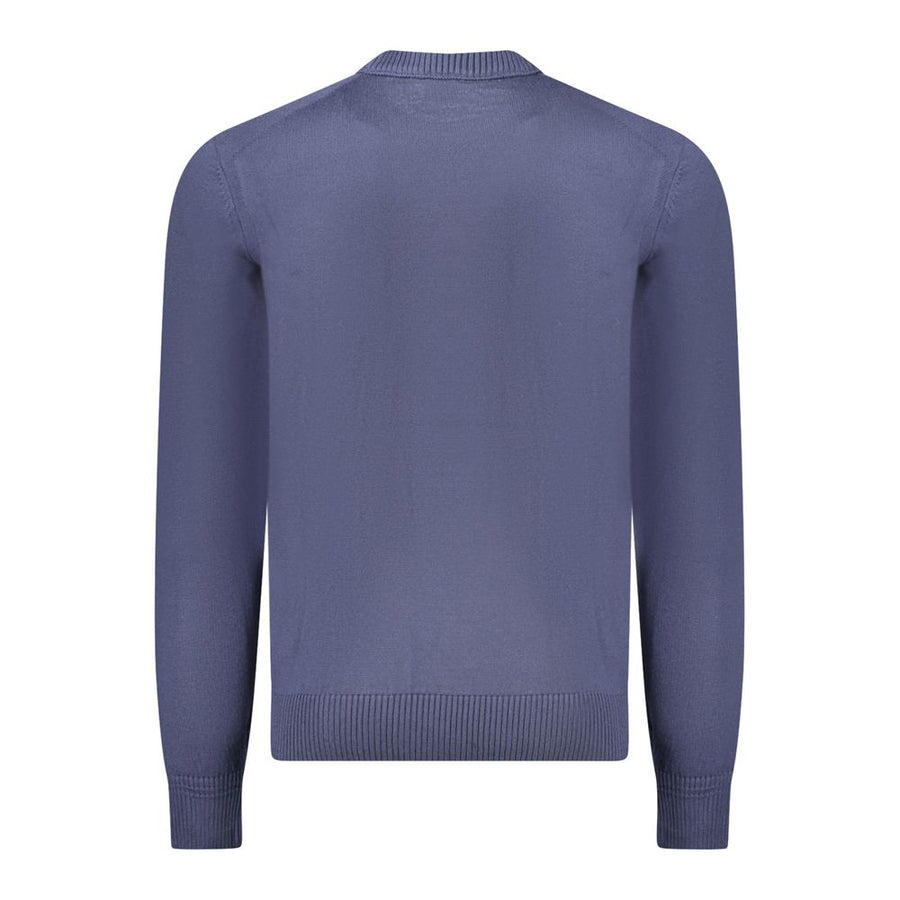 Hugo Boss Blue Wool Men Sweater