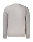 Hugo Boss Gray Cotton Men Sweater