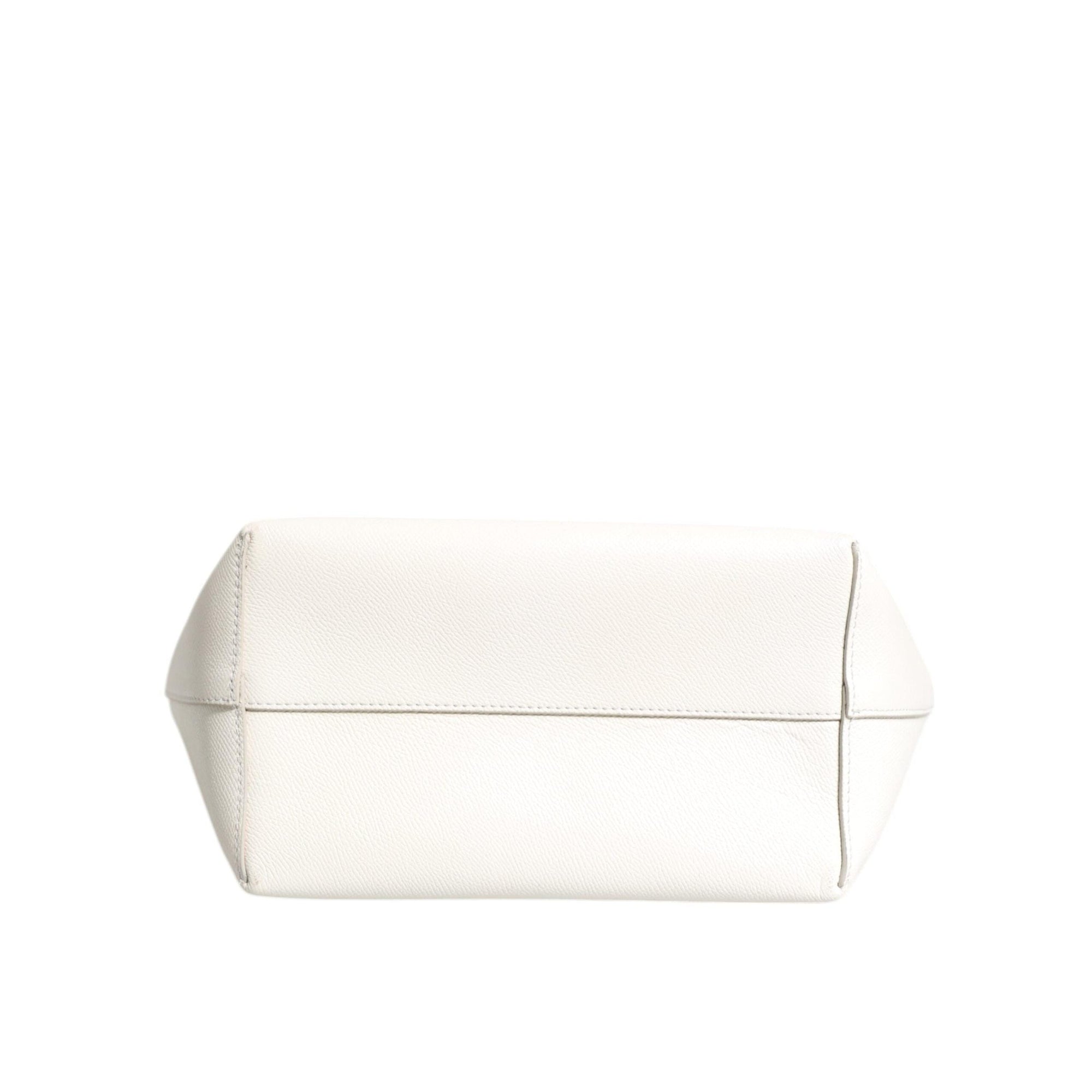 Dolce &amp; Gabbana White Leather 