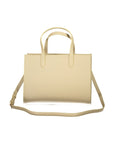 Valentino Bags Beige Polyethylene Handbag