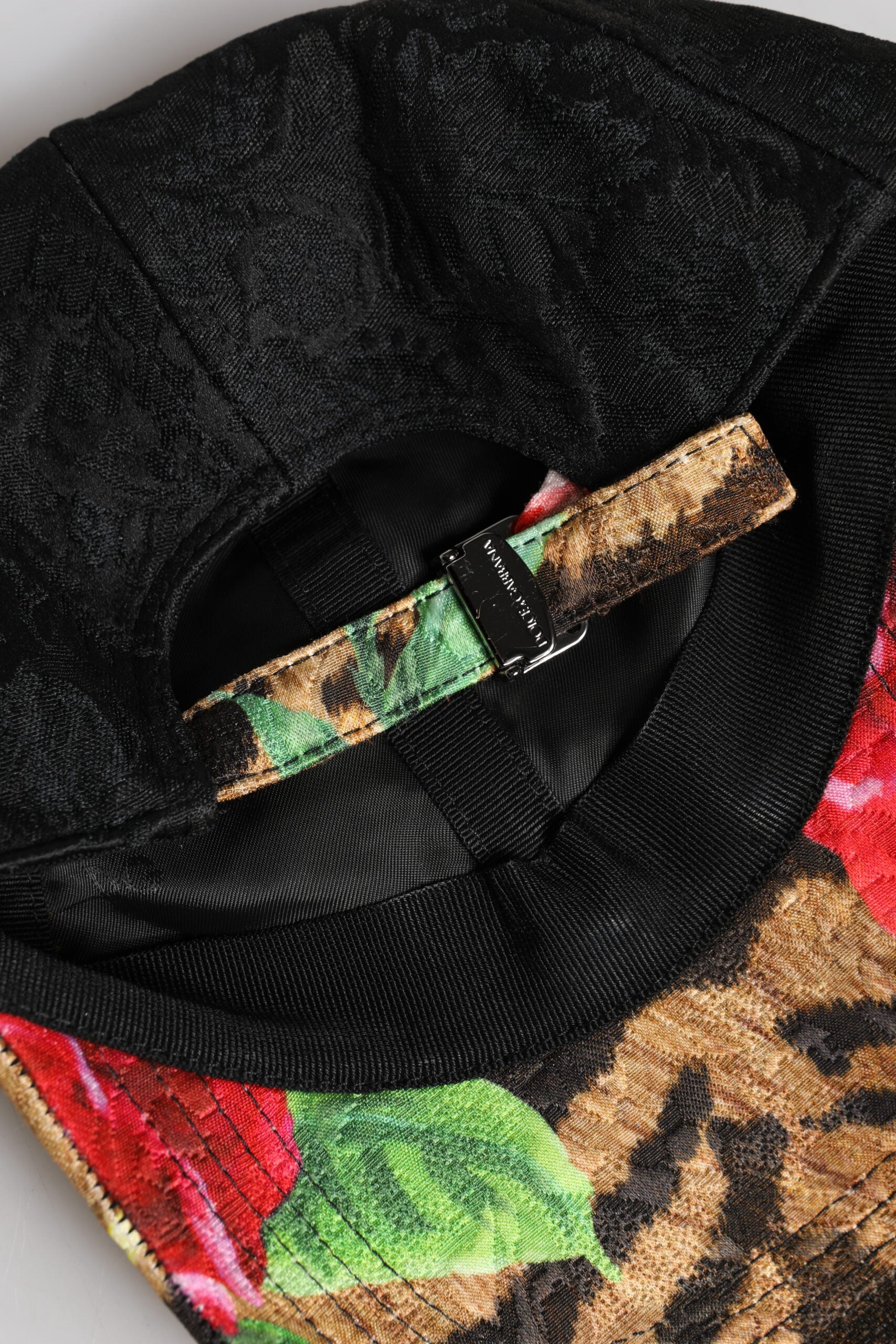 Dolce &amp; Gabbana Multicolor DG Logo Patch 6 Panels Baseball Cap