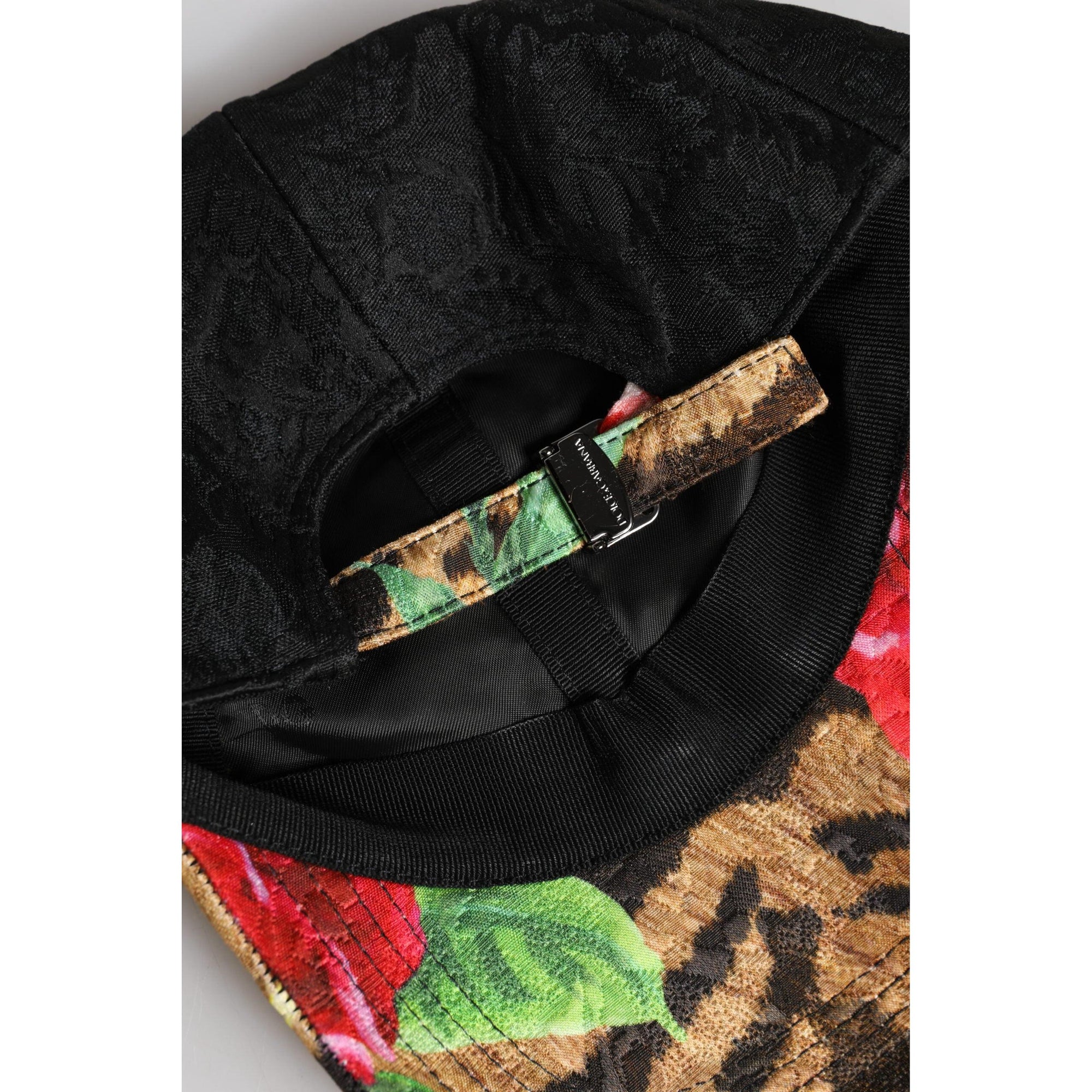 Dolce &amp; Gabbana Multicolor DG Logo Patch 6 Panels Baseball Cap