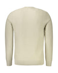 Hugo Boss Beige Cotton Men Sweater