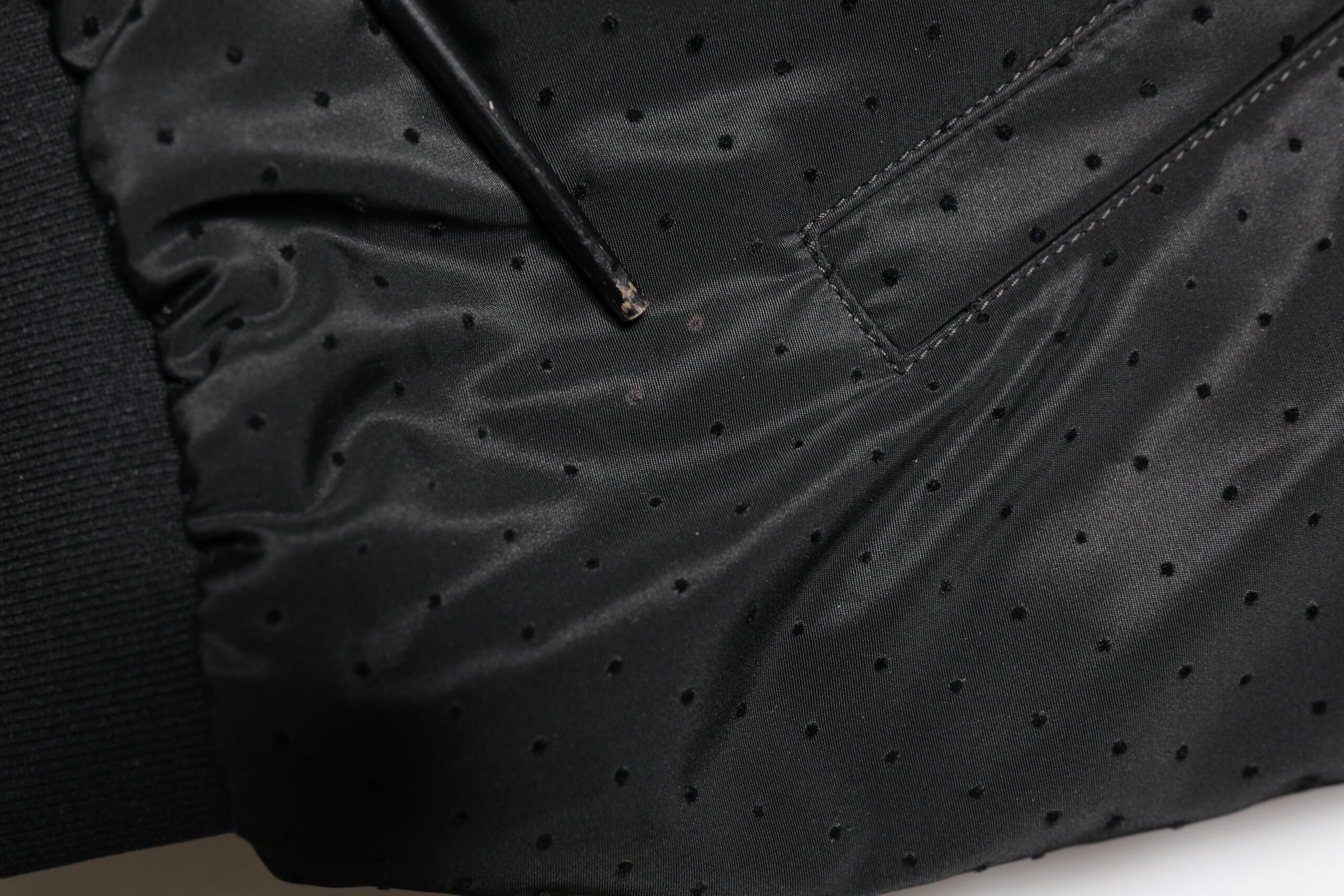 Dolce &amp; Gabbana Black Long Sleeves Full Zip Bomber Jacket