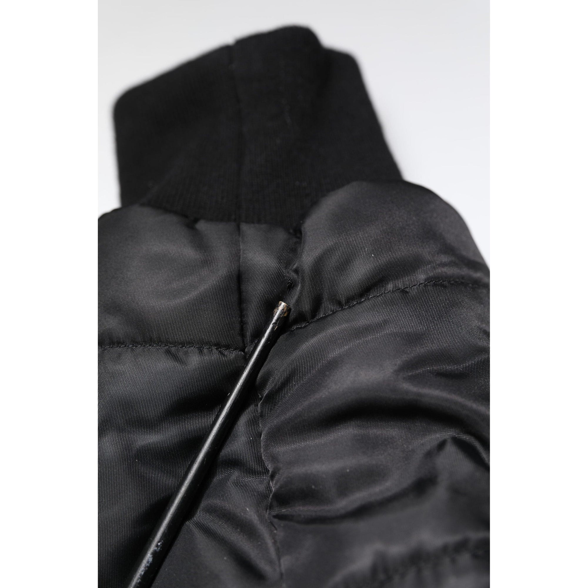 Dolce &amp; Gabbana Black Hooded Parka Winter Men Coat Jacket