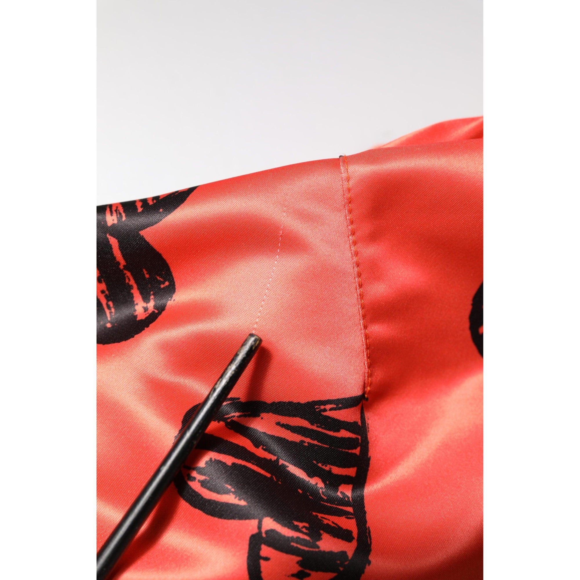 Dolce &amp; Gabbana Orange DG Heart Full Zip Men Bomber Jacket