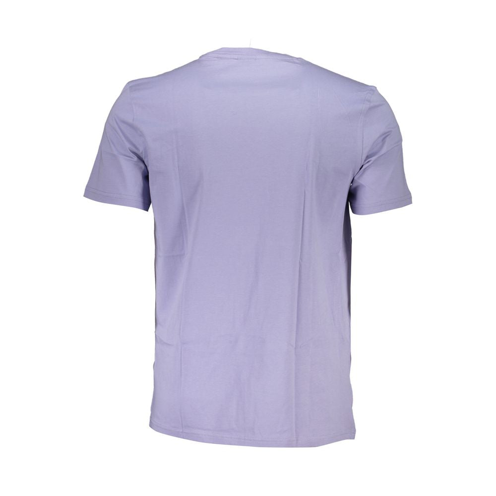Hugo Boss Purple Cotton Men T-Shirt