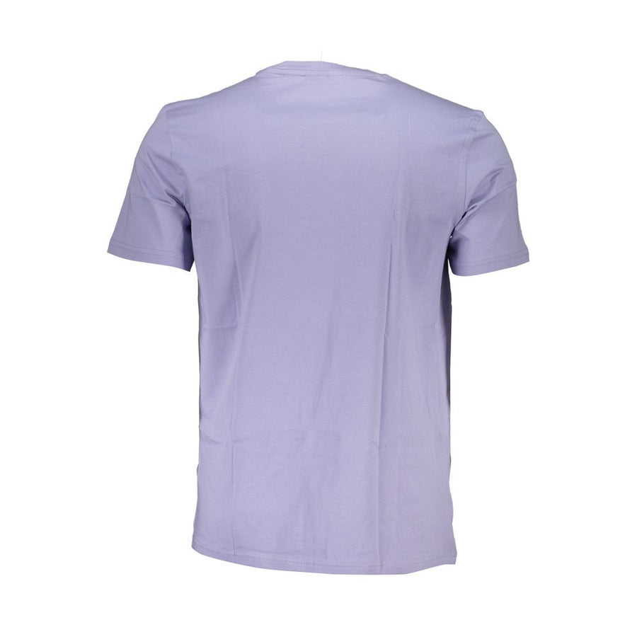 Hugo Boss Purple Cotton Men T-Shirt