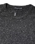 Dolce & Gabbana Gray Wool Knitted Round Neck Pullover Sweater