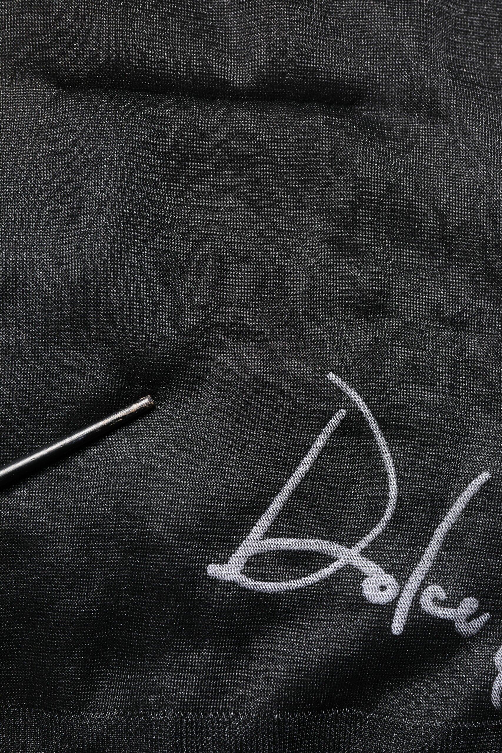 Dolce &amp; Gabbana Black Logo Knitted Crewneck Pullover Sweater