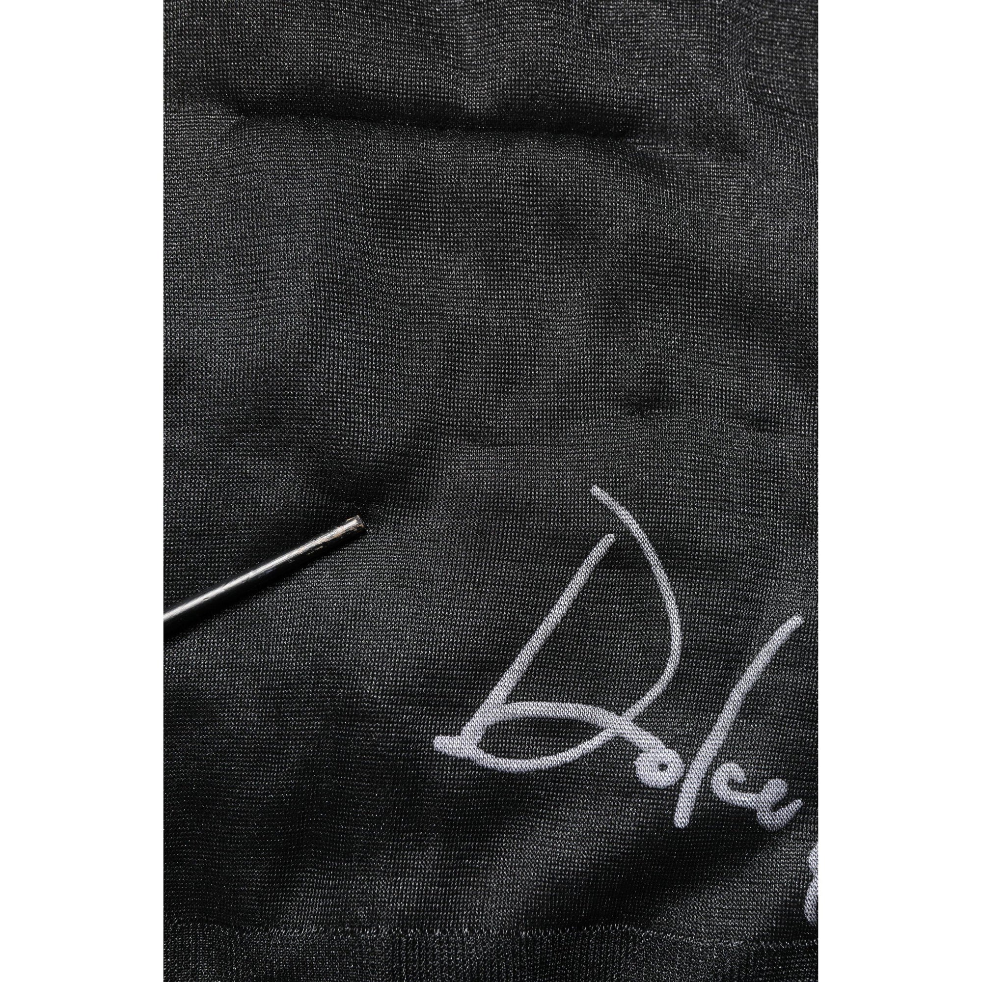Dolce &amp; Gabbana Black Logo Knitted Crewneck Pullover Sweater