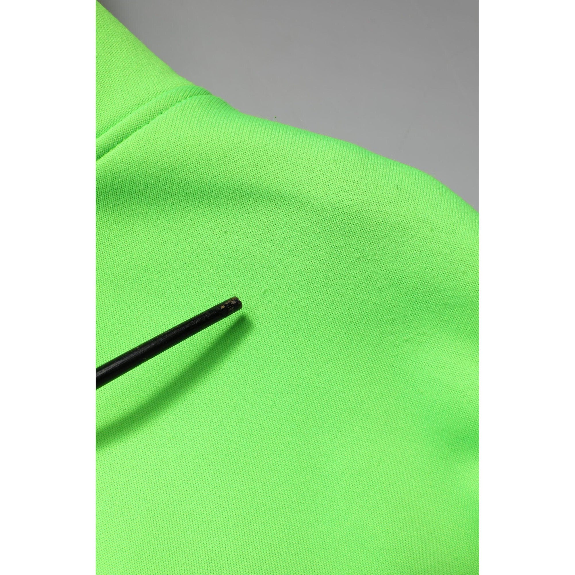 Dolce &amp; Gabbana Green Polyester Hooded Sportswear Vest Sweater